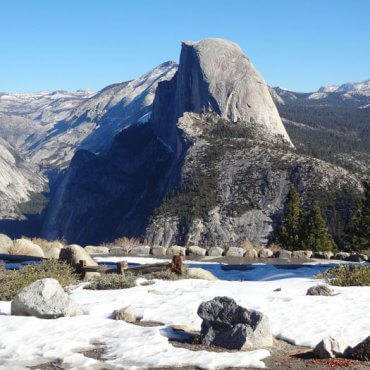 Glacier Point. Yosemite National Park. California