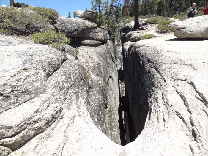 Taft Point Fissures