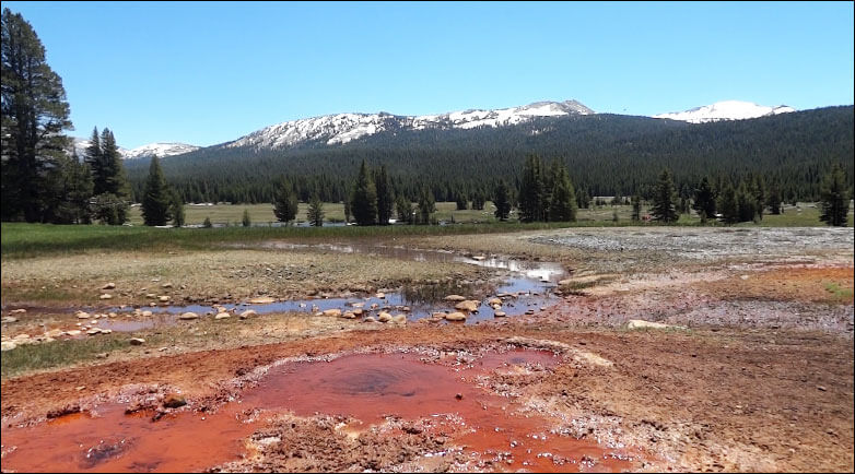 Soda Spring - Tuolumne Meadows. Yosemite