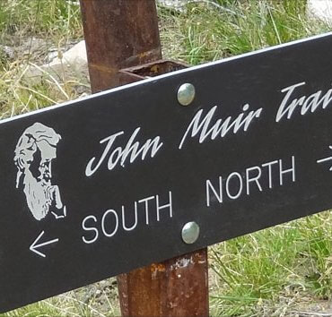 John Muir Sign Post