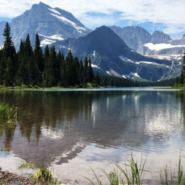Lake Josephine. Glacier National Park