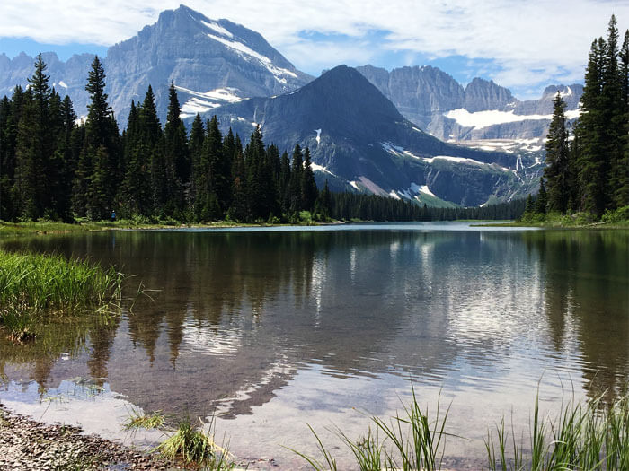 Lake Josephine. Glacier National Park