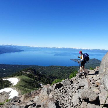 Hiking Tahoe Rim Trail