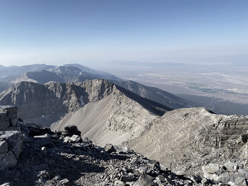 Wheeler Peak Summit.  Elev: 13,064'