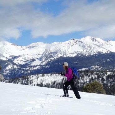 Snowshoeing on Horizon Ridge Trail