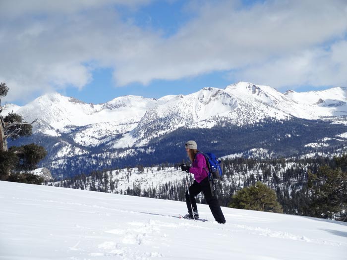 Snowshoeing on Horizon Ridge Trail