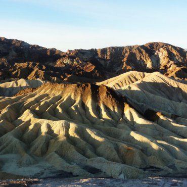 Zabriskie Point. Death Valley National Park