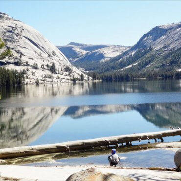 Tenaya Lake - Tuolumne Meadows. Yosemite National Park